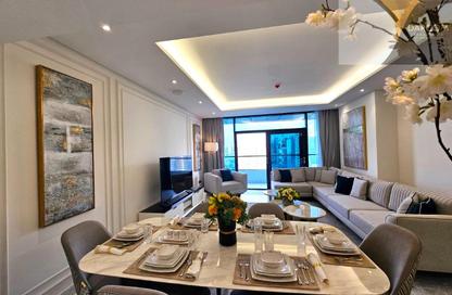 Apartment - 2 Bedrooms - 3 Bathrooms for rent in Lusail Marina Heights - Marina District - Lusail