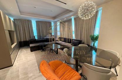 Apartment - 1 Bedroom - 2 Bathrooms for rent in Lusail Marina Heights - Marina District - Lusail