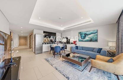 Apartment - 1 Bedroom - 2 Bathrooms for rent in Abraj Bay - Abraj Quartiers - The Pearl Island - Doha