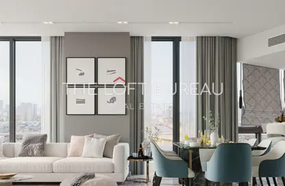 شقة - غرفة نوم - 2 حمامات للبيع في فيلات القطاع الشمالي - القسم السكني - الواجهة المائية - الوسيل