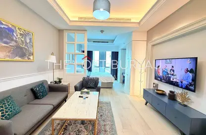 Apartment - Studio - 1 Bathroom for rent in Bin Al Sheikh Towers - Al Mirqab Al Jadeed - Doha