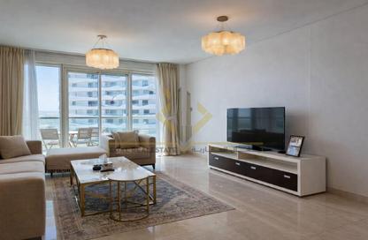 Apartment - 1 Bedroom - 2 Bathrooms for rent in Lusail Marina Heights - Marina District - Lusail