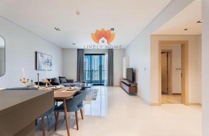 Apartment - 2 Bedrooms - 3 Bathrooms for rent in Marina Tower 23 - Marina District - Lusail