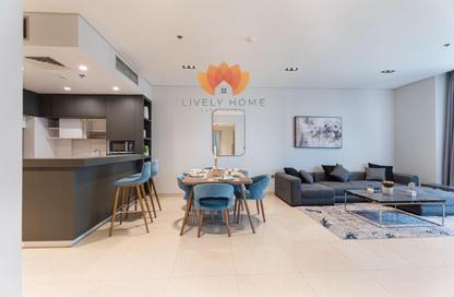 Apartment - 2 Bedrooms - 3 Bathrooms for rent in Marina Tower 23 - Marina District - Lusail