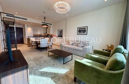 Apartment - 1 Bedroom - 2 Bathrooms for rent in Lusail Marina Heights - Marina District - Lusail