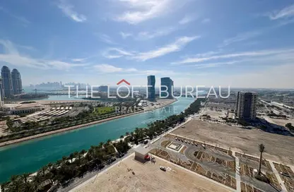 Apartment - 1 Bedroom - 2 Bathrooms for rent in Lusail Marina Heights - Marina District - Lusail