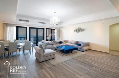 Apartment - 3 - 3 for rent in East Porto Drive - Porto Arabia - The Pearl Island - Doha Apartment - 3 - 3 for rent in East Porto Drive - Porto Arabia - The Pearl Island - Doha