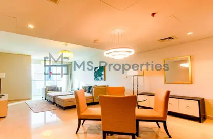 شقة - غرفة نوم - 1 حمام للايجار في برج داماك مارينا - منطقة المارينا - الوسيل