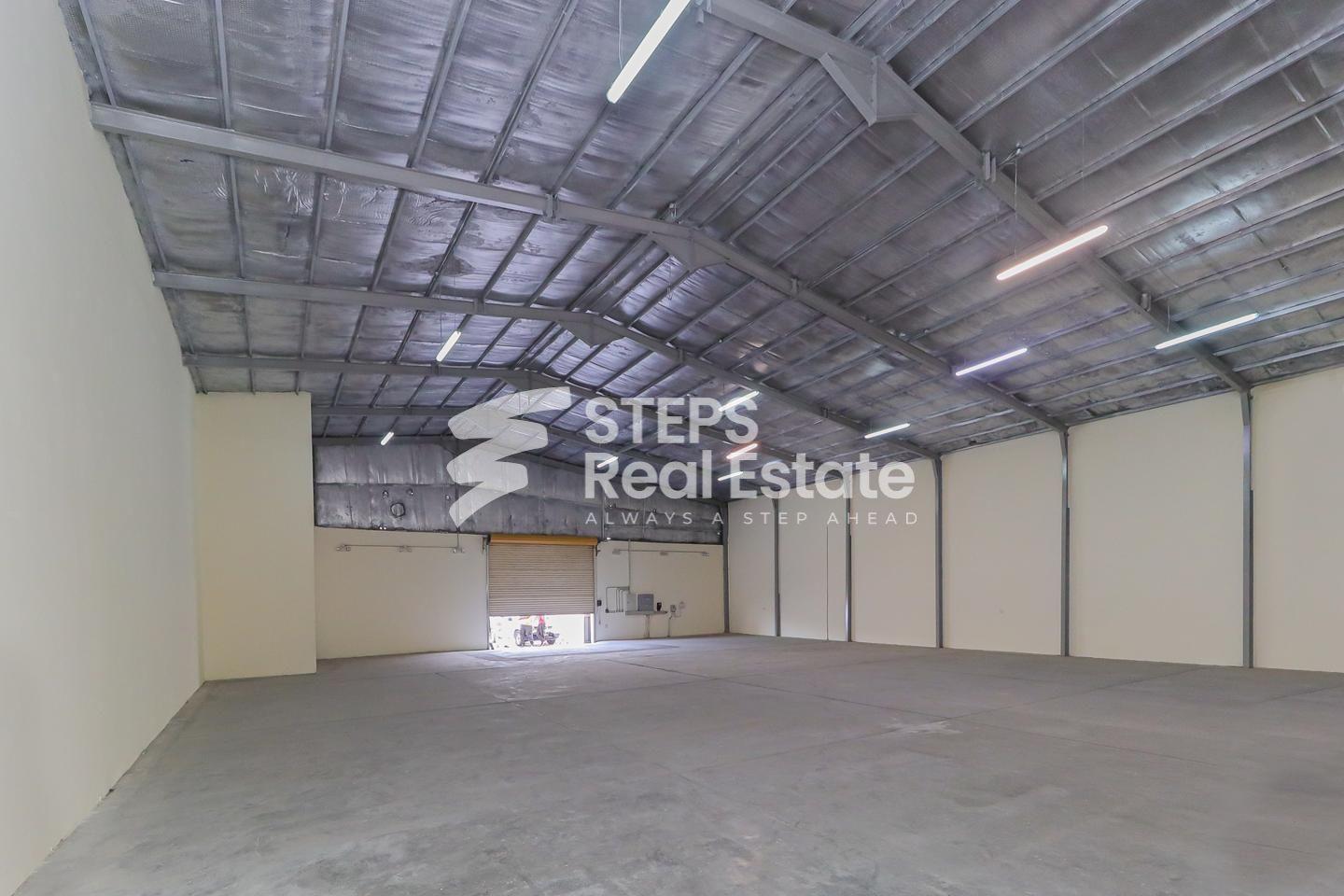 Spacious Warehouse for Rent in Industrial Area