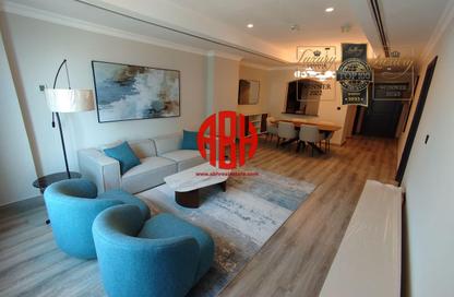Apartment - 1 - 2 for rent in East Porto Drive - Porto Arabia - The Pearl Island - Doha