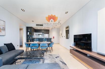 Apartment - 1 Bedroom - 2 Bathrooms for rent in Lusail Marina Heights - Marina District - Lusail