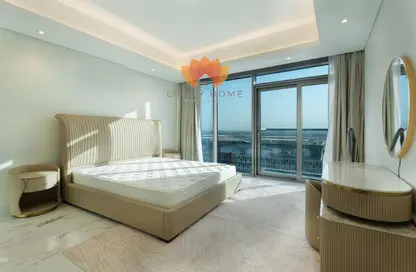 Apartment - 1 Bedroom - 2 Bathrooms for rent in Marina Tower 23 - Marina District - Lusail