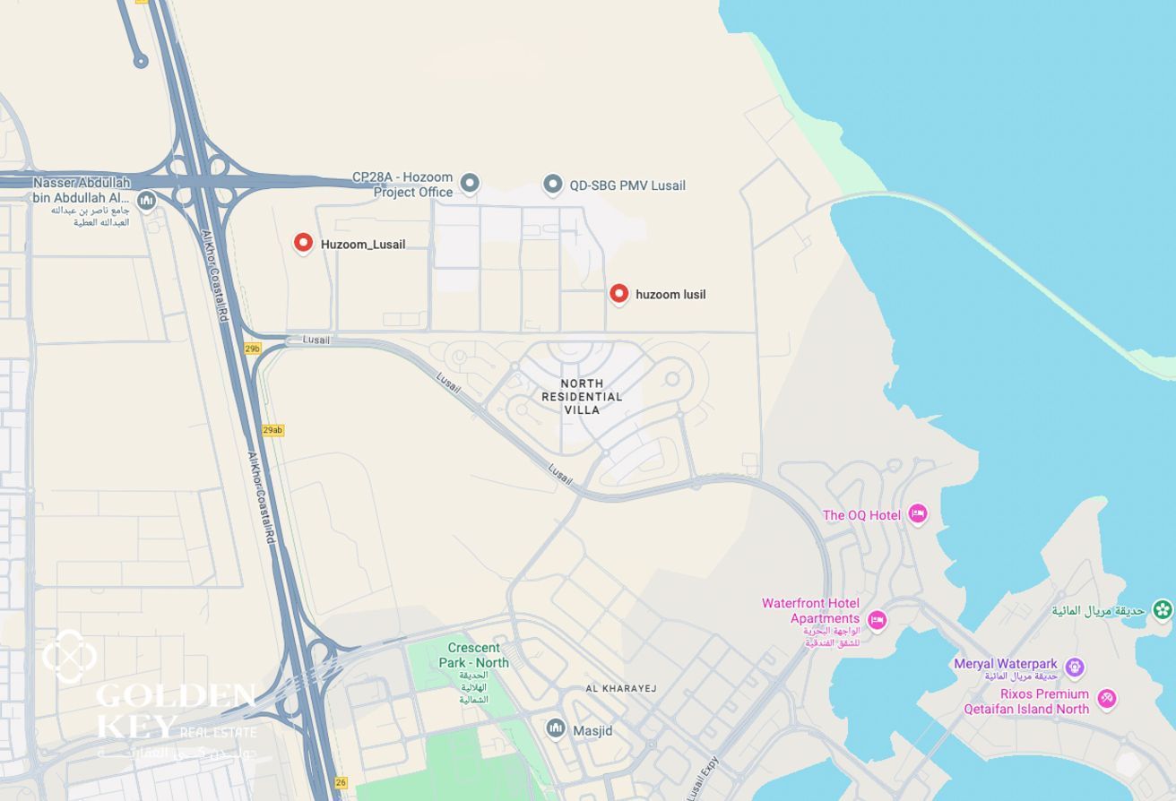Exclusive Residential Land in Huzoom, Lusail