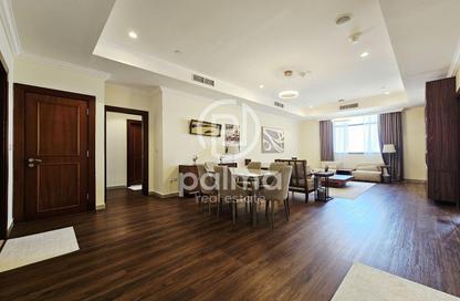 Apartment - 2 Bedrooms - 3 Bathrooms for rent in East Porto Drive - Porto Arabia - The Pearl Island - Doha