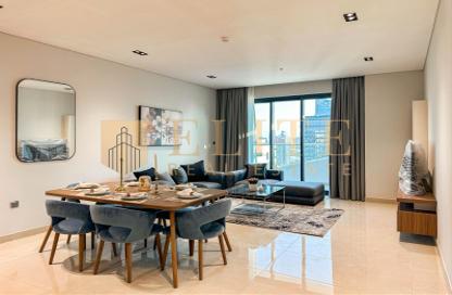 Apartment - 2 Bedrooms - 3 Bathrooms for rent in Lusail Marina Heights - Marina District - Lusail