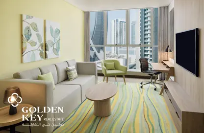 Apartment - 1 Bedroom - 2 Bathrooms for rent in West Bay Tower - West Bay - West Bay - Doha