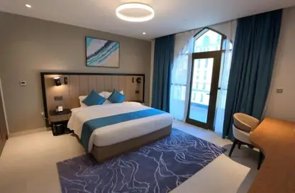 شقق فندقية - غرفة نوم - 2 حمامات للايجار في جزيرة اللؤلؤة - الدوحة