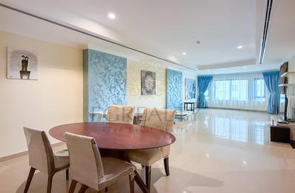 Apartment - 1 Bedroom - 2 Bathrooms for rent in West Porto Drive - Porto Arabia - The Pearl Island - Doha