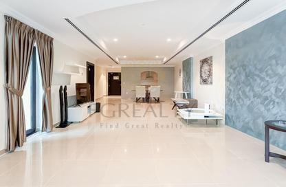 Apartment - 1 Bedroom - 2 Bathrooms for rent in West Porto Drive - Porto Arabia - The Pearl Island - Doha