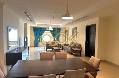 Apartment - 1 Bedroom - 2 Bathrooms for rent in East Porto Drive - Porto Arabia - The Pearl Island - Doha