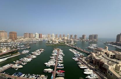 Apartment - 3 Bedrooms - 5 Bathrooms for rent in West Porto Drive - Porto Arabia - The Pearl Island - Doha