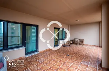 شقة - غرفة نوم - 2 حمامات للايجار في طريق بورتو الغربي - بورتو أرابيا - جزيرة اللؤلؤة - الدوحة