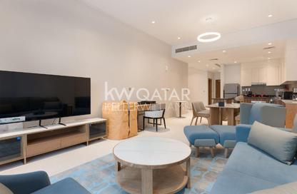 Apartment - Studio - 1 Bathroom for rent in La Plage Centrale - La Plage - The Pearl Island - Doha