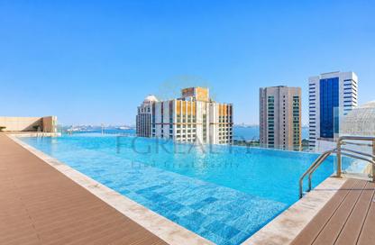 شقة - غرفة نوم - 2 حمامات للايجار في برج وست باي - الخليج الجنوبي - الخليج الغربي - الدوحة