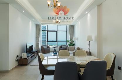 Apartment - 2 - 3 for rent in Marina Tower 21 - Marina District - Lusail Apartment - 2 - 3 for rent in Marina Tower 21 - Marina District - Lusail