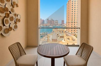 Apartment - 1 - 2 for rent in Porto Arabia Townhouses - Porto Arabia - The Pearl Island - Doha