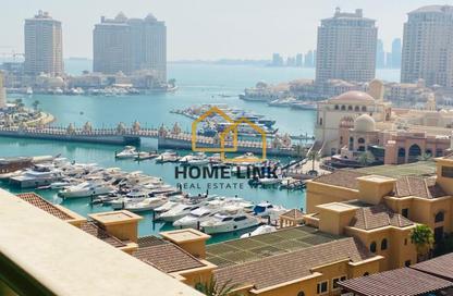 Apartment - 2 Bedrooms - 2 Bathrooms for sale in Tower 5 - Porto Arabia - The Pearl Island - Doha