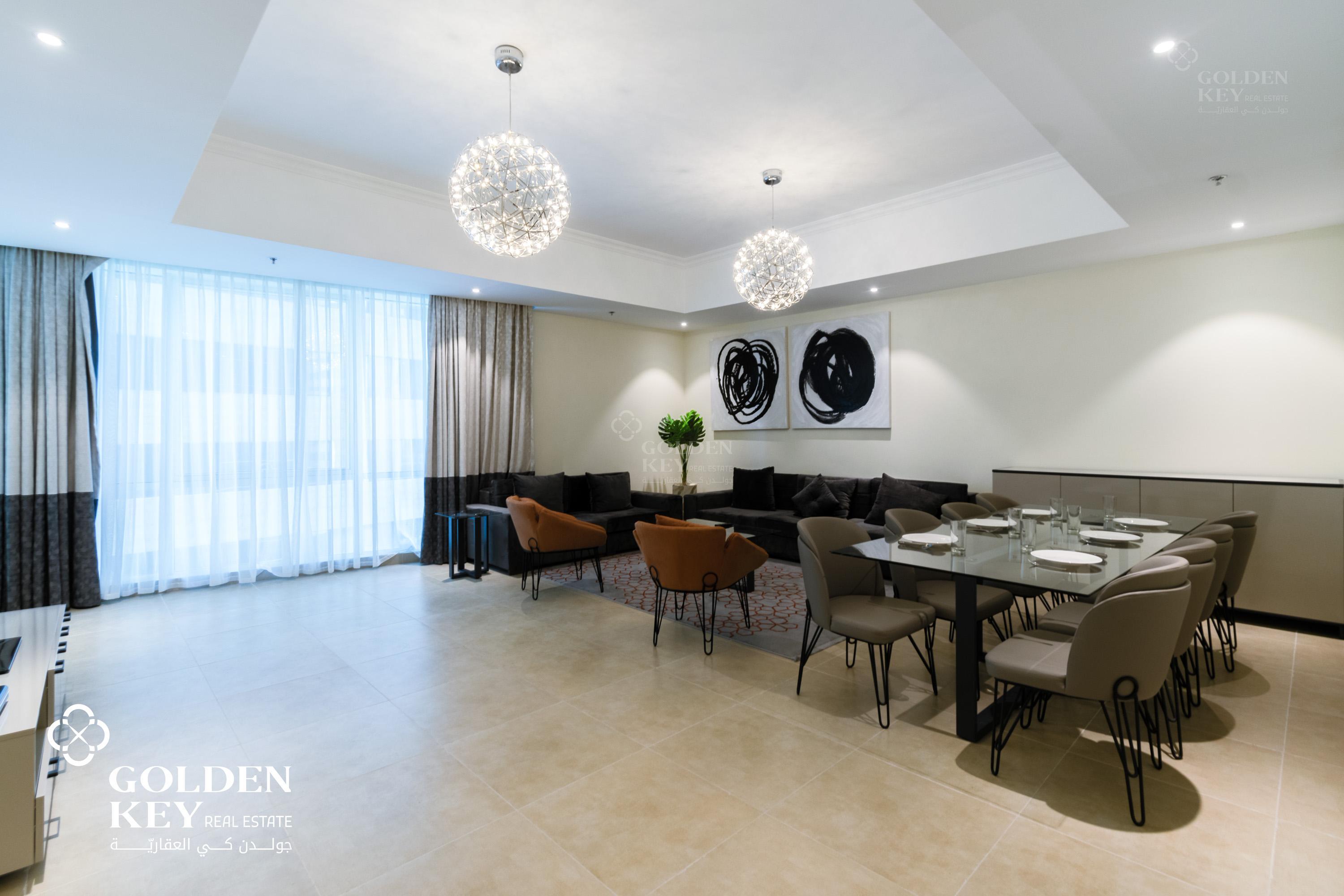 Furnished 3BR in West Bay | Luxury Tower