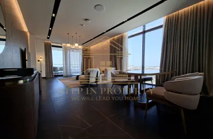 Apartment - 3 Bedrooms - 4 Bathrooms for rent in Waterfront Commercial - The Waterfront - Lusail