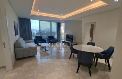 Apartment - 2 - 3 for rent in Lusail Marina Heights - Marina District - Lusail