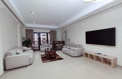 Apartment - 1 Bedroom - 2 Bathrooms for rent in East Porto Drive - Porto Arabia - The Pearl Island - Doha
