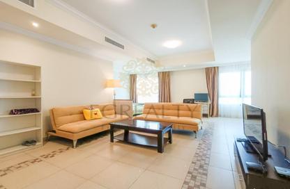 Apartment - Studio - 1 Bathroom for sale in Tower 16 - Porto Arabia - The Pearl Island - Doha
