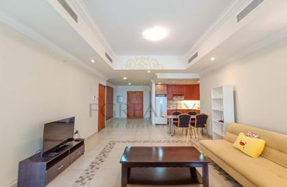 Apartment - Studio - 1 Bathroom for sale in Tower 16 - Porto Arabia - The Pearl Island - Doha Apartment - Studio - 1 Bathroom for sale in Tower 16 - Porto Arabia - The Pearl Island - Doha