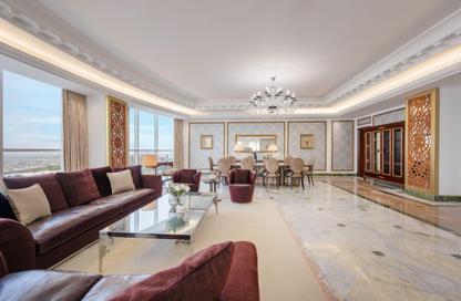 Apartment - 4 - 5 for rent in Dusit Hotel  and  Suites Doha - Diplomatic Street - West Bay - Doha