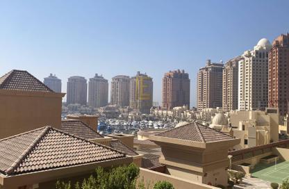 Apartment - 1 Bedroom - 2 Bathrooms for rent in East Porto Drive - Porto Arabia - The Pearl Island - Doha Apartment - 1 Bedroom - 2 Bathrooms for rent in East Porto Drive - Porto Arabia - The Pearl Island - Doha
