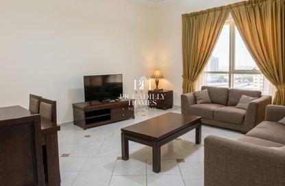 Apartment - 2 Bedrooms - 3 Bathrooms for rent in Al Sadd Tourist Apartments - Al Sadd - Doha
