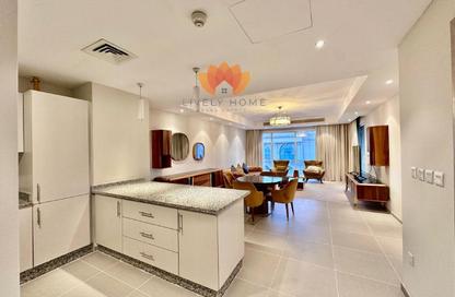 Apartment - 1 Bedroom - 1 Bathroom for rent in Marina Residences 195 - Marina District - Lusail