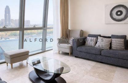 Apartment - 3 Bedrooms - 5 Bathrooms for rent in Zig Zag Tower B - Zig Zag Towers - West Bay - Doha