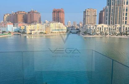 Apartment - 1 Bedroom - 2 Bathrooms for rent in Crystal Residence - Gewan Island - The Pearl Island - Doha