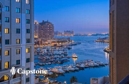 Apartment - 1 Bedroom - 2 Bathrooms for rent in Marina Gate - Porto Arabia - The Pearl Island - Doha
