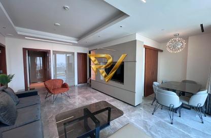 Apartment - 2 - 2 for rent in Lusail Marina Heights - Marina District - Lusail