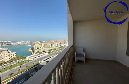 Apartment - 3 Bedrooms - 4 Bathrooms for rent in East Porto Drive - Porto Arabia - The Pearl Island - Doha