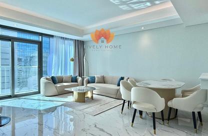 Apartment - 1 Bedroom - 2 Bathrooms for rent in Marina Tower 23 - Marina District - Lusail
