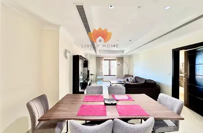 Apartment - 1 Bedroom - 2 Bathrooms for rent in East Porto Drive - Porto Arabia - The Pearl Island - Doha
