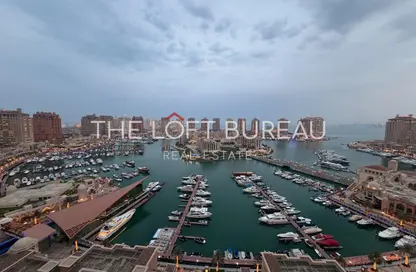 Apartment - 2 Bedrooms - 3 Bathrooms for rent in West Porto Drive - Porto Arabia - The Pearl Island - Doha