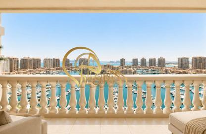 Apartment - 3 - 3 for rent in East Porto Drive - Porto Arabia - The Pearl Island - Doha
